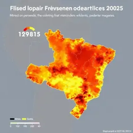 Alagoas registra terceira menor área queimada do Brasil em 2025