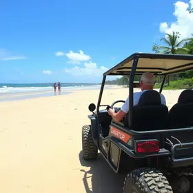 Passeio de buggy em Praia do Gunga: estrutura, maré, acesso e dicas de visita