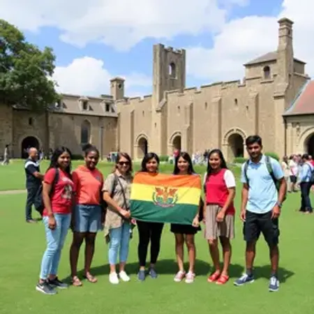 Daqui pra o Mundo: conheça os 18 estudantes de Alagoas que desembarcaram na histórica Colchester