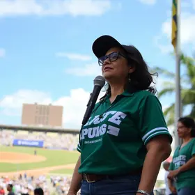 Lenilda Luna (UP) inicia sua campanha ao governo de Alagoas com ato ao lado do MLB