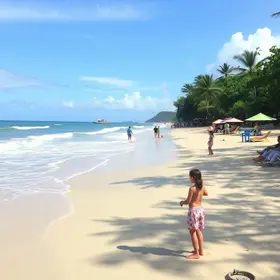 Praia do Gunga com crianças: estrutura, maré, acesso e dicas de visita