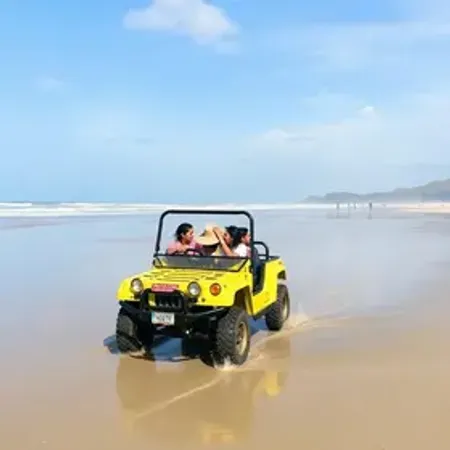 Praia do Gunga com buggy: estrutura, maré, acesso e dicas de visita