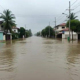 Chuva alaga ruas, invade casas e bairros de Maceió recebem cerca de 70mm de água