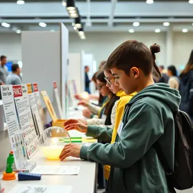 Estudantes do Sesi apresentam projetos inovadores em feira científica nacional