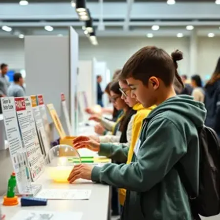 Estudantes do Sesi apresentam projetos inovadores em feira científica nacional