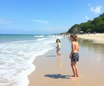 Praia do Patacho com crianças: estrutura, maré, acesso e dicas de visita