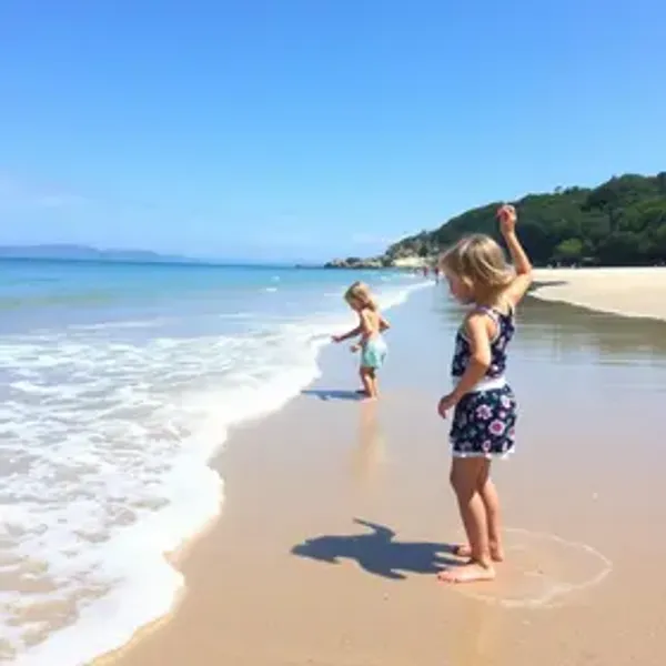 Praia de Lages com crianças: estrutura, maré, acesso e dicas de visita